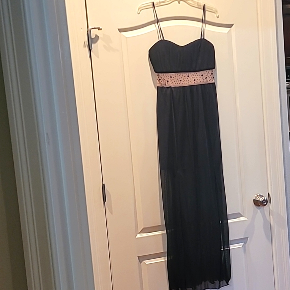 Profile brand black formal dress